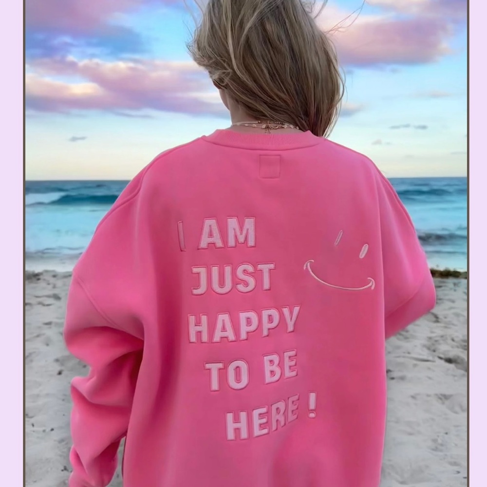sunkissed coconut sweatshirt